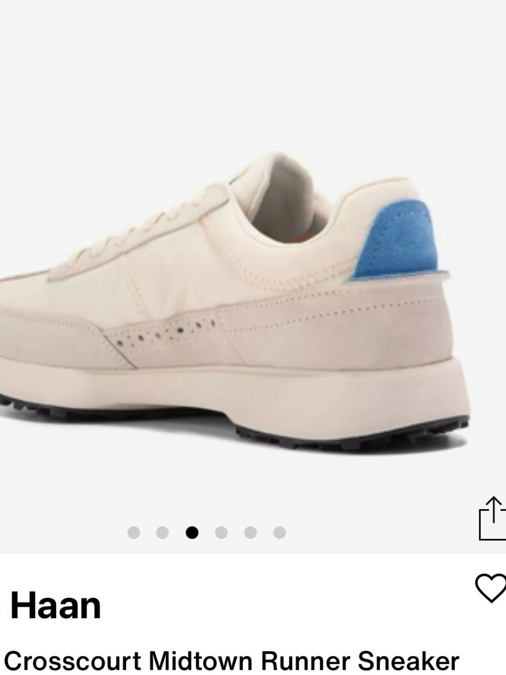 Men’s Cole Haan Grand Crosscourt Midtown Runner Sneaker Size 10.5 - Picture 2 of 8